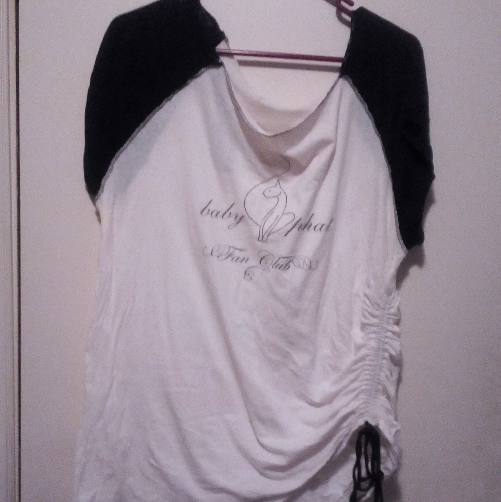 woman baby phat top size 1X preown